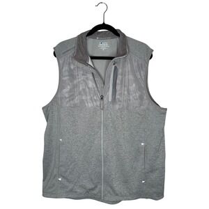 Vineyard Vines Fairhaven‎ Vest Men XL Gray Lightweight Performance